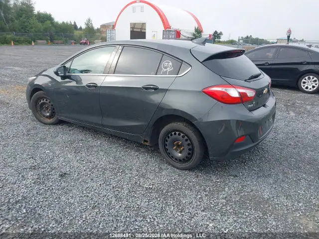 2017 Chevrolet CRUZE LT VIN 3G1BE6SM6HS551575 фото 3