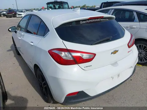 2017 Chevrolet CRUZE LT VIN 3G1BE6SM3HS614647 фото 3