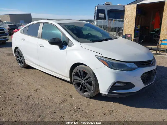 1G1BE5SM3J7183788 — 2018 Chevrolet Cruze LT, Град (Hail), фото до ремонта