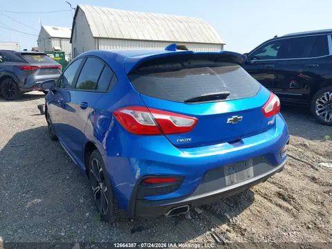 2019 Chevrolet CRUZE LT VIN 3G1BE6SM6KS545718 фото 3