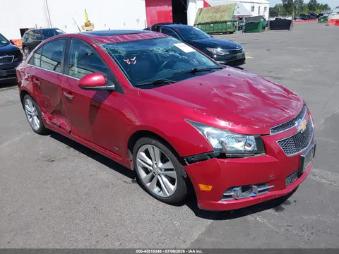 1G1PG5SB0E7339712 — 2014 Chevrolet Cruze LTZ, Опрокидывание (Rollover), фото до ремонта