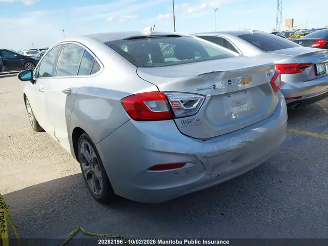 2018 Chevrolet Cruze Premier Turbo VIN 1G1BF5SM8J7156275 фото 3