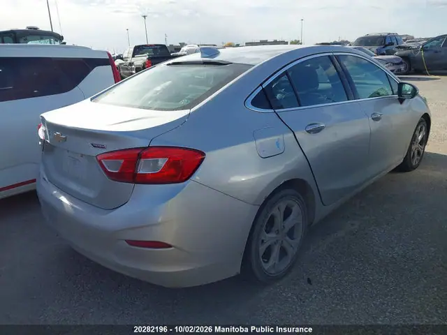 2018 Chevrolet Cruze Premier Turbo VIN 1G1BF5SM8J7156275 фото 4