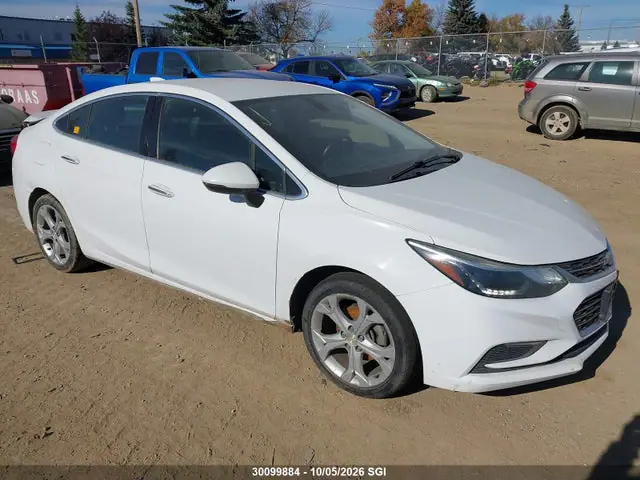 1G1BF5SM2J7157812 Chevrolet Cruze Premier 2018 — повреждение Задняя часть, фото до ремонта