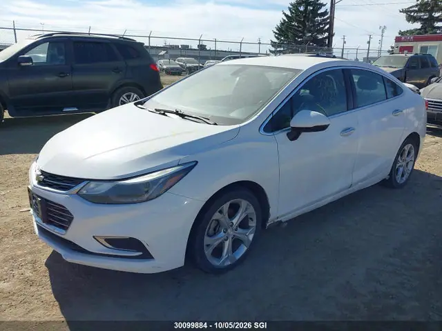 1G1BF5SM2J7157812 — 2018 Chevrolet Cruze Premier, фото 2 с аукциона IAAI 14.10.2026, Задняя часть
