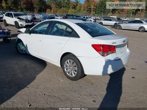 2011 Chevrolet Cruze 1Lt VIN 1G1PF5S96B7200387 фото 3