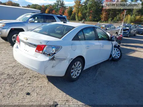 2011 Chevrolet Cruze 1Lt VIN 1G1PF5S96B7200387 фото 4