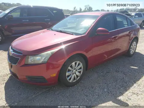 2011 Chevrolet Cruze 1Lt VIN 1G1PF5S90B7105923 фото 3