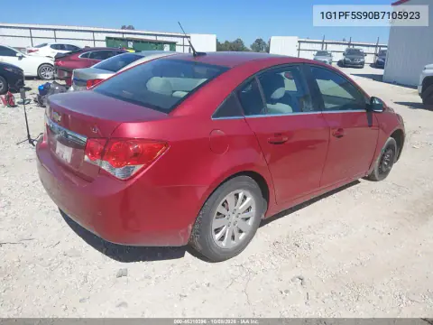 2011 Chevrolet Cruze 1Lt VIN 1G1PF5S90B7105923 фото 5