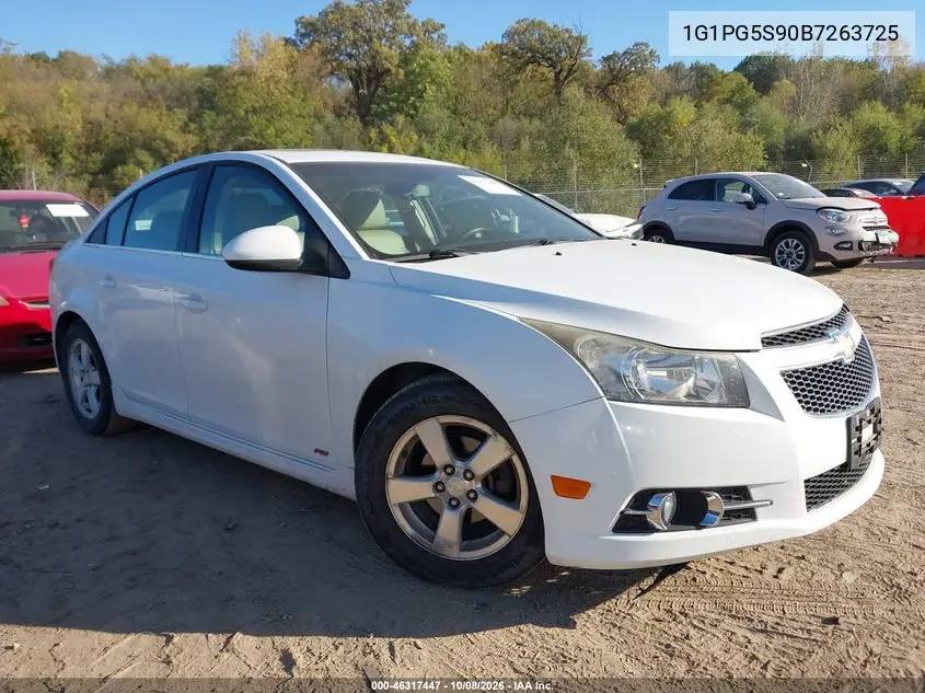 2011 Chevrolet Cruze 2Lt VIN 1G1PG5S90B7263725 фото 2