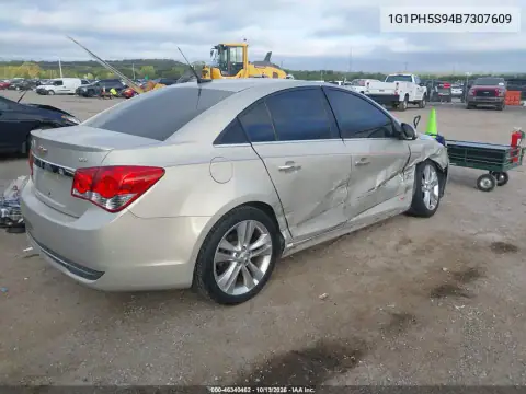 2011 Chevrolet Cruze Ltz VIN 1G1PH5S94B7307609 фото 4