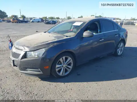 1G1PH5S9XB7227022 — 2011 Chevrolet Cruze, фото 3 с аукциона IAAI 21.10.2026, Естественный износ