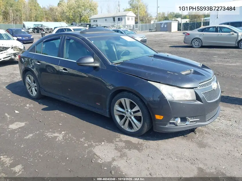 2011 Chevrolet Cruze Ltz VIN 1G1PH5S93B7273484 фото 2