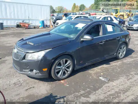 2011 Chevrolet Cruze Ltz VIN 1G1PH5S93B7273484 фото 3