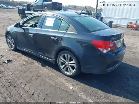 2011 Chevrolet Cruze Ltz VIN 1G1PH5S93B7273484 фото 4