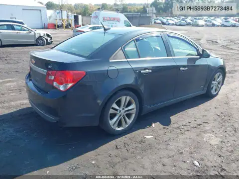 2011 Chevrolet Cruze Ltz VIN 1G1PH5S93B7273484 фото 5