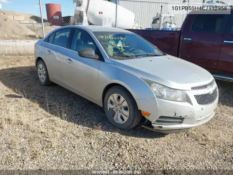 2012 Chevrolet Cruze Ls VIN 1G1PB5SH4C7112958 фото 2