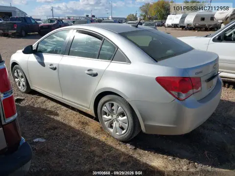 2012 Chevrolet Cruze Ls VIN 1G1PB5SH4C7112958 фото 4
