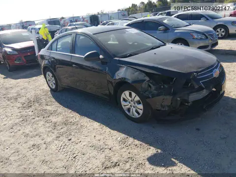 1G1PC5SH1C7302147 — 2012 Chevrolet Cruze, Передняя часть, фото до ремонта