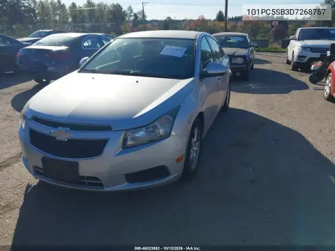 2013 Chevrolet Cruze 1Lt Auto VIN 1G1PC5SB3D7268757 фото 3