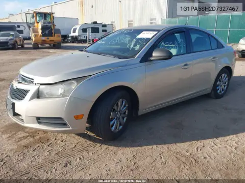 2013 Chevrolet Cruze Ls Auto VIN 1G1PA5SH2D7327467 фото 2