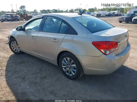2013 Chevrolet Cruze Ls Auto VIN 1G1PA5SH2D7327467 фото 3