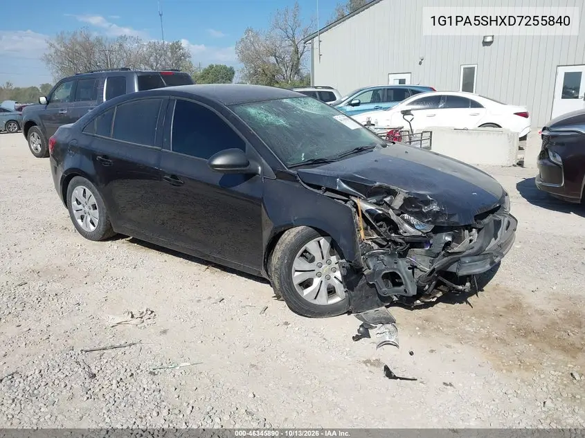 1G1PA5SHXD7255840 Chevrolet Cruze 2013 — повреждение Передняя часть, фото до ремонта