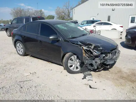 1G1PA5SHXD7255840 — 2013 Chevrolet Cruze, Передняя часть, фото до ремонта