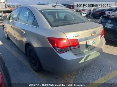 2014 Chevrolet Cruze Lt VIN 1G1PC5SB6E7360124 фото 3