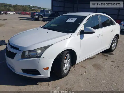 2014 Chevrolet Cruze Lt VIN 1G1PK5SB0E7385975 фото 3