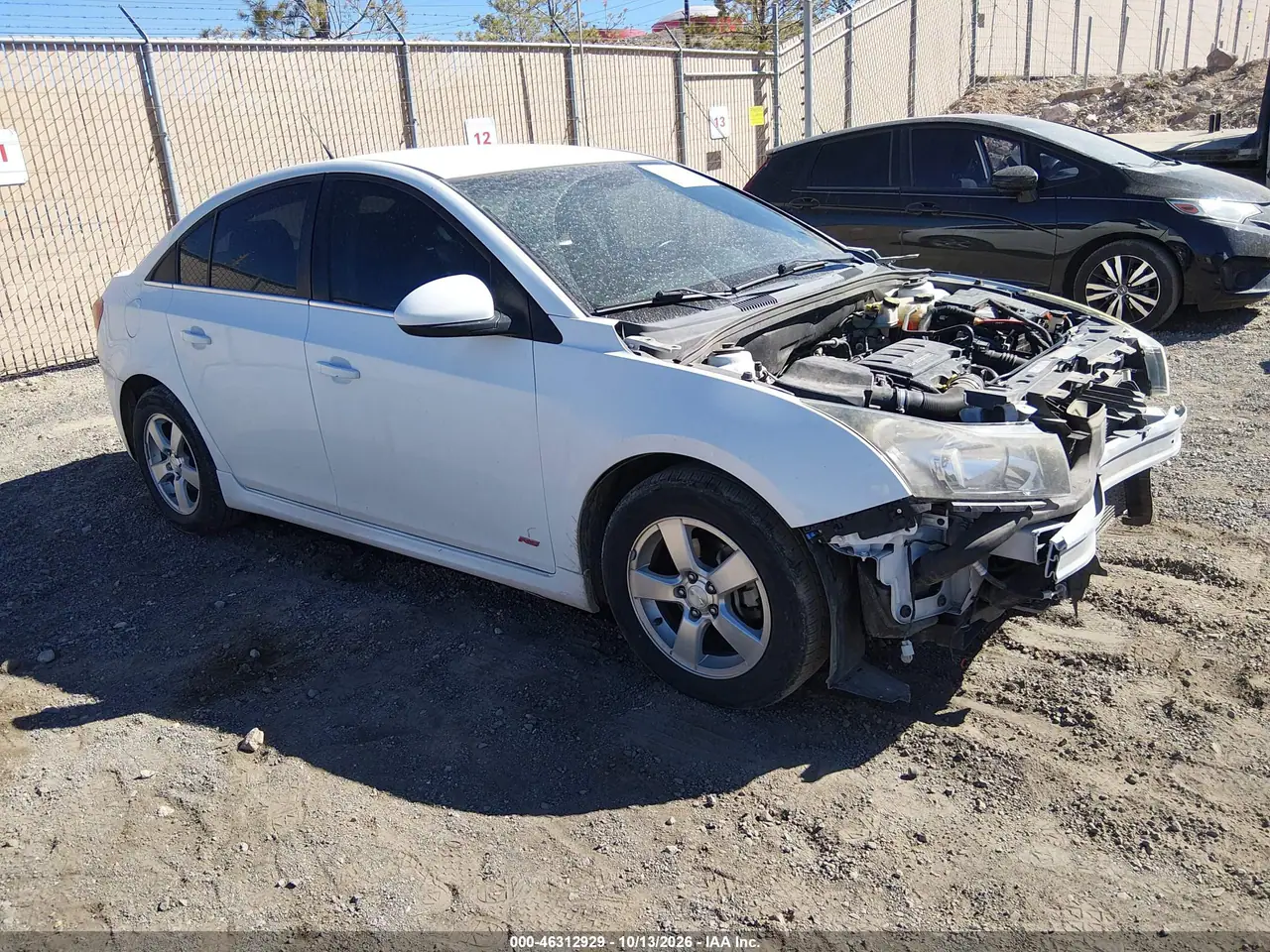 1G1PC5SB8E7319431 — 2014 Chevrolet Cruze, фото 2 с аукциона IAAI, Передняя часть