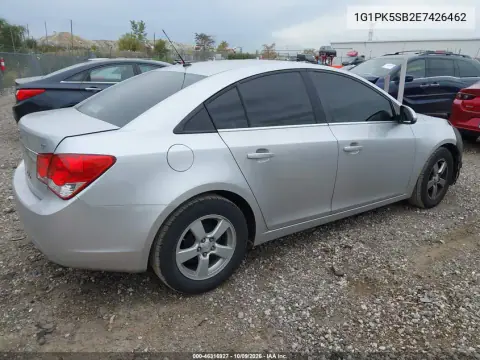 2014 Chevrolet Cruze Lt VIN 1G1PK5SB2E7426462 фото 5