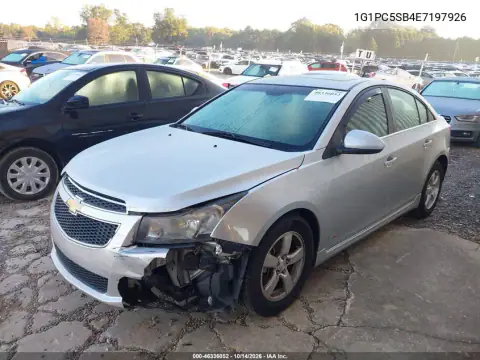 1G1PC5SB4E7197926 — 2014 Chevrolet Cruze, фото 3 с аукциона IAAI, Передняя часть слева