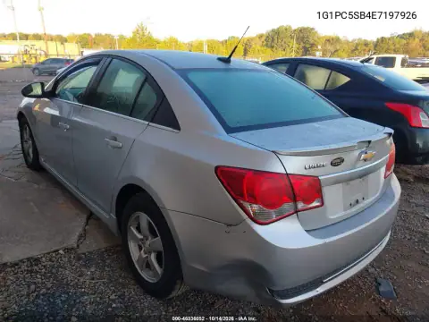 1G1PC5SB4E7197926 — 2014 Chevrolet Cruze, фото 4 с аукциона IAAI, Передняя часть слева