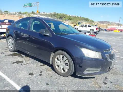 1G1PA5SG5E7433209 — 2014 Chevrolet Cruze, Естественный износ, фото до ремонта