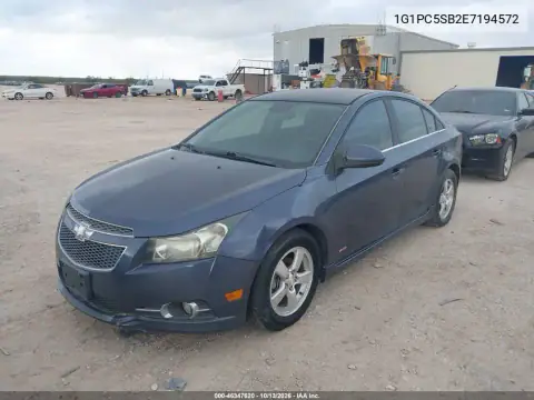 1G1PC5SB2E7194572 — 2014 Chevrolet Cruze, фото 3 с аукциона IAAI 15.10.2026, Возвращение во владение