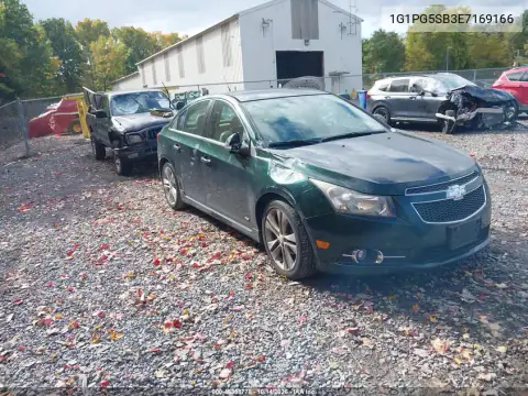 1G1PG5SB3E7169166 — 2014 Chevrolet Cruze, фото 2 с аукциона IAAI, Правый бок