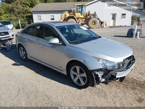 2015 Chevrolet Cruze 2Lt Auto VIN 1G1PE5SB8F7250994 фото 2