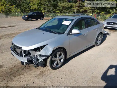 2015 Chevrolet Cruze 2Lt Auto VIN 1G1PE5SB8F7250994 фото 3