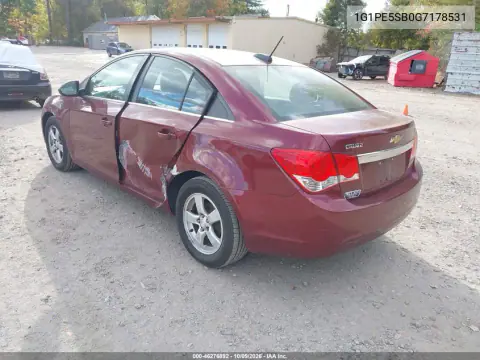 2016 Chevrolet Cruze Limited 1Lt Auto VIN 1G1PE5SB0G7178531 фото 4