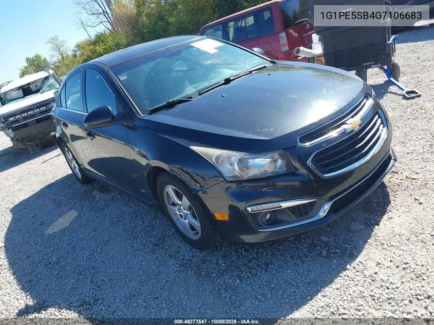 2016 Chevrolet Cruze Limited 1Lt Auto VIN 1G1PE5SB4G7106683 фото 2