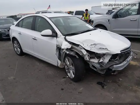 1G1PG5SB8G7121276 — 2016 Chevrolet Cruze, Передняя часть, фото до ремонта