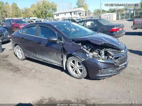 1G1BE5SM4G7303283 — 2016 Chevrolet Cruze, Передняя часть, фото до ремонта