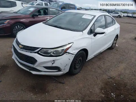 1G1BC5SM5G7301614 — 2016 Chevrolet Cruze, фото 2 с аукциона IAAI, Передняя часть