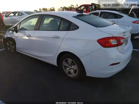 1G1BC5SM4G7251899 — 2016 Chevrolet Cruze, фото 4 с аукциона IAAI, Левый бок