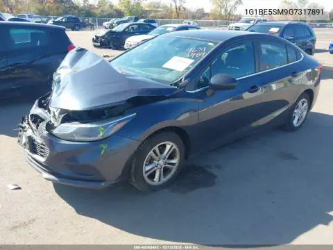 1G1BE5SM9G7317891 — 2016 Chevrolet Cruze, фото 3 с аукциона IAAI, Передняя часть