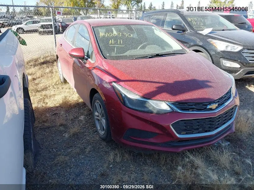 2017 Chevrolet Cruze Lt VIN 3G1BE5SM4HS545008 фото 2