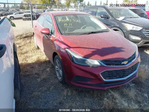 2017 Chevrolet Cruze Lt VIN 3G1BE5SM4HS545008 фото 2