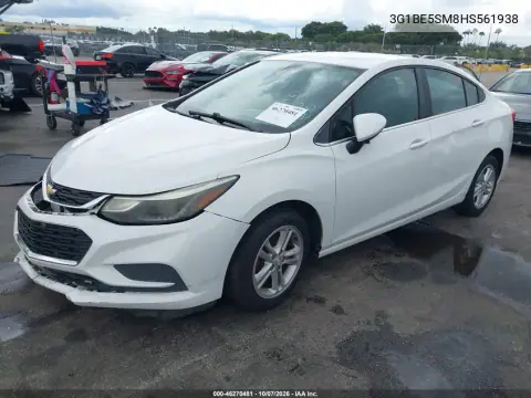 2017 Chevrolet Cruze Lt Auto VIN 3G1BE5SM8HS561938 фото 3