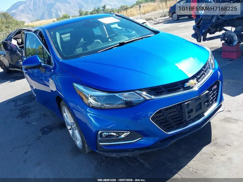 2017 Chevrolet Cruze Premier Auto VIN 1G1BF5SM6H7168225 фото 2
